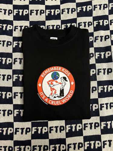 Fuck The Population FTP CRUEL WORLD TEE L - image 1