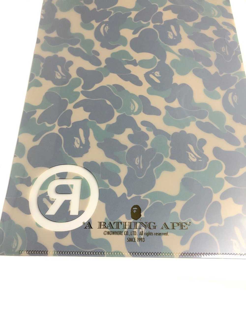 Bape × Vintage A Bathing ape Bape Camo A4 size Fi… - image 5