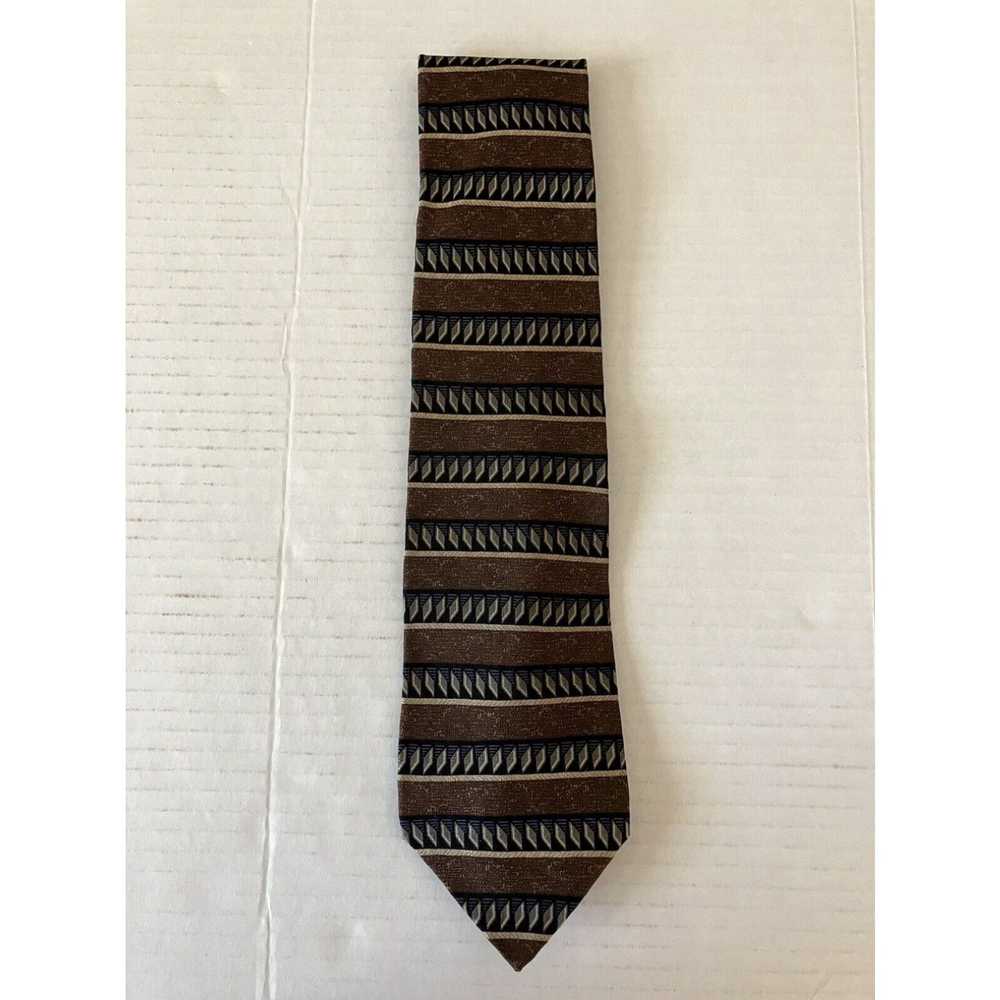 Haggar Haggar Clothing Men's Necktie Tie Silk Bro… - image 2
