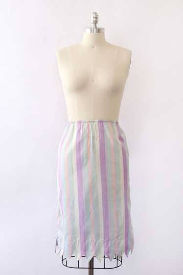 Sweet as Candy Striped Slip Skirt S/M