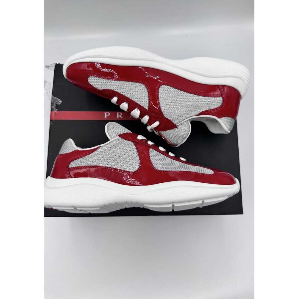 Prada Patent leather low trainers - image 8