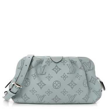 LOUIS VUITTON Mahina Scala Mini Pouch Vert Lagoon