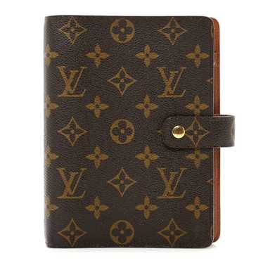 LOUIS VUITTON Monogram Medium Ring Agenda Cover