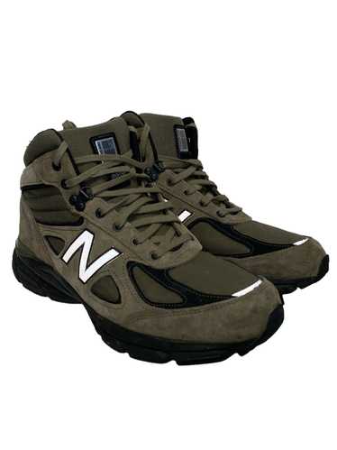 NEW BALANCE/Hi-Sneakers/US 12/Suede/GRN/Trail Snea