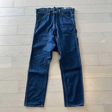 Ganryu asymmetry sarouel denim - Gem Ganryu asymmetry sarouel denim - Gem
