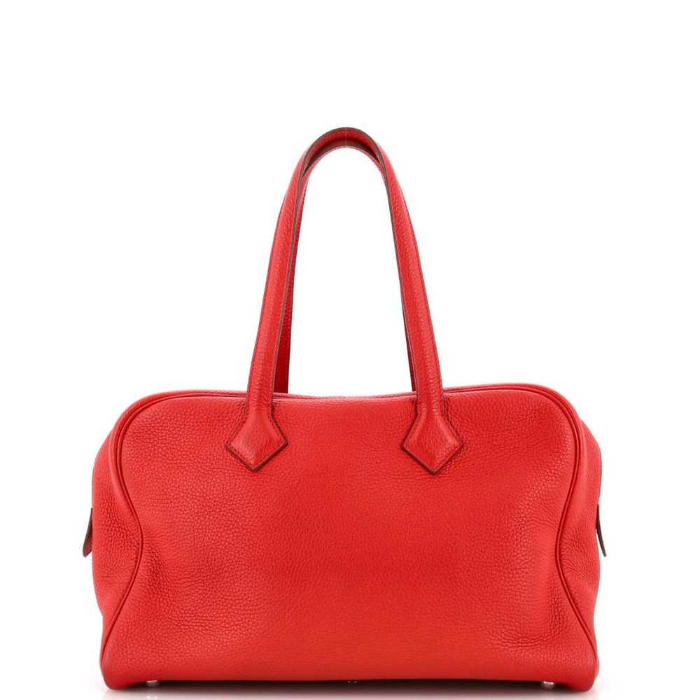 Hermès Leather satchel - image 4