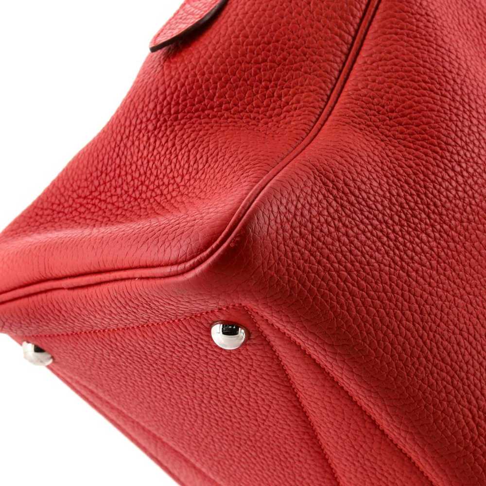 Hermès Leather satchel - image 7