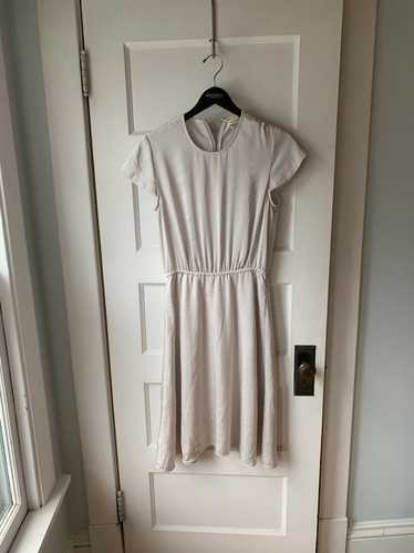ISABEL MARANT ÉTOILE Silk Cap Sleeve Dress (38) |…
