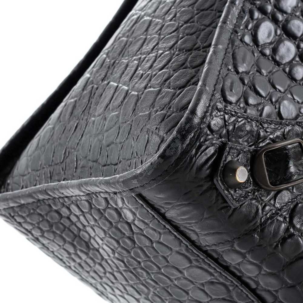 Balenciaga Leather satchel - image 7