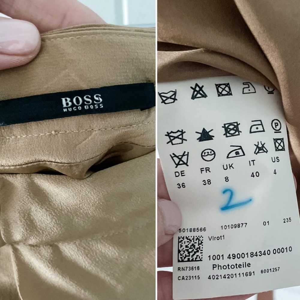 Boss Silk mini skirt - image 3