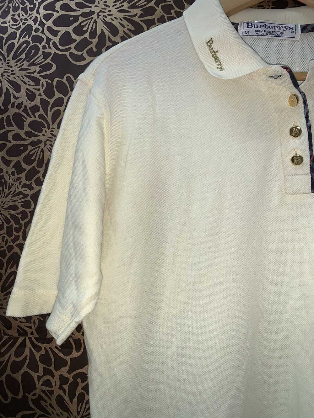 Burberry × Vintage BURBERRYS POLO TEE VERY RARE - image 2