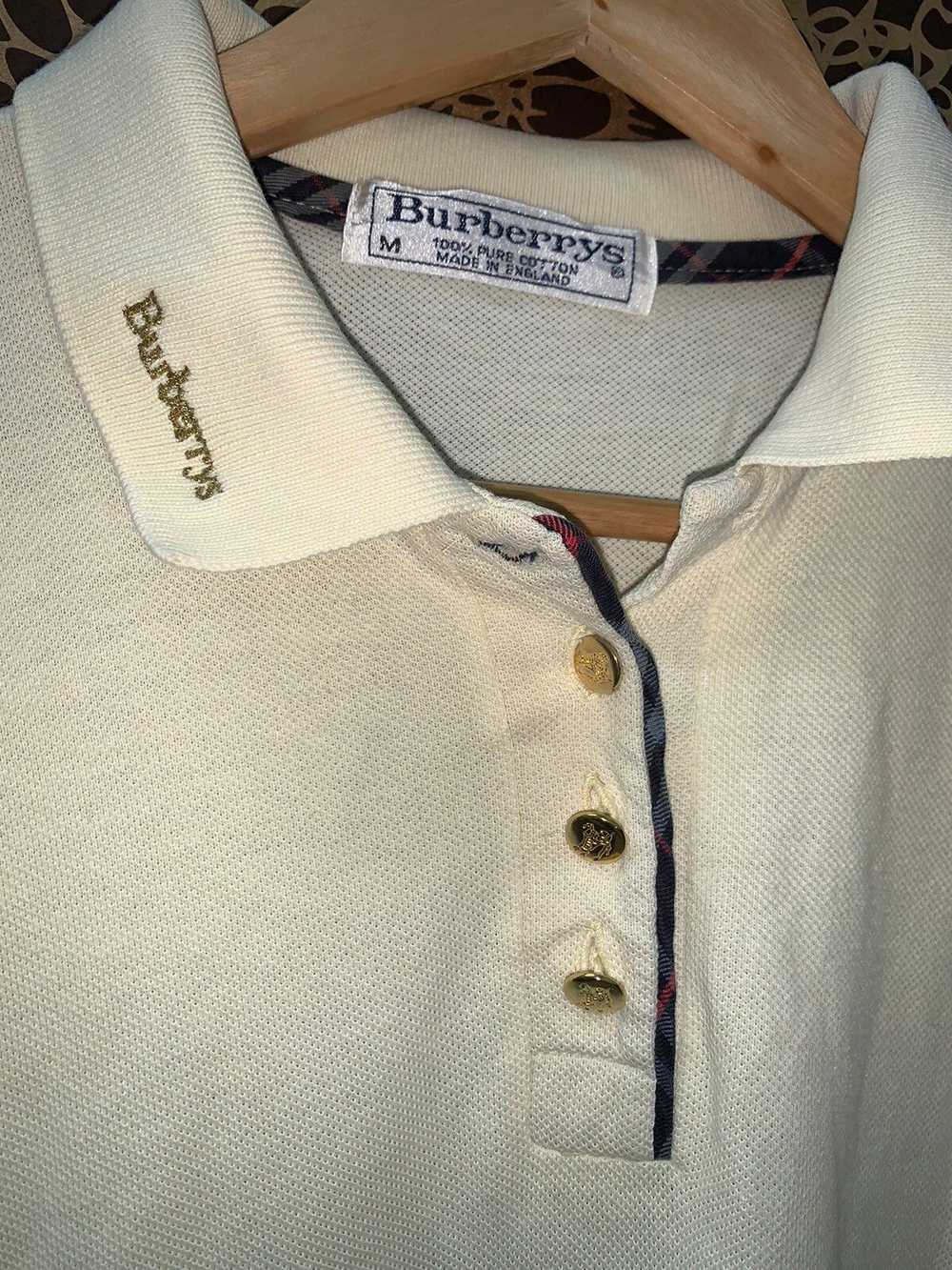 Burberry × Vintage BURBERRYS POLO TEE VERY RARE - image 4