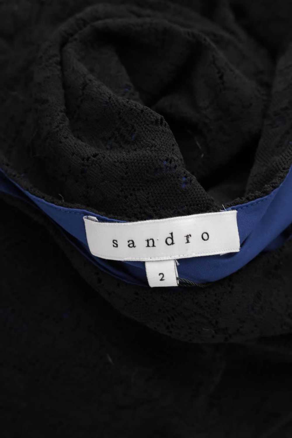 Circular Clothing Robe en dentelle Sandro noir. M… - image 5