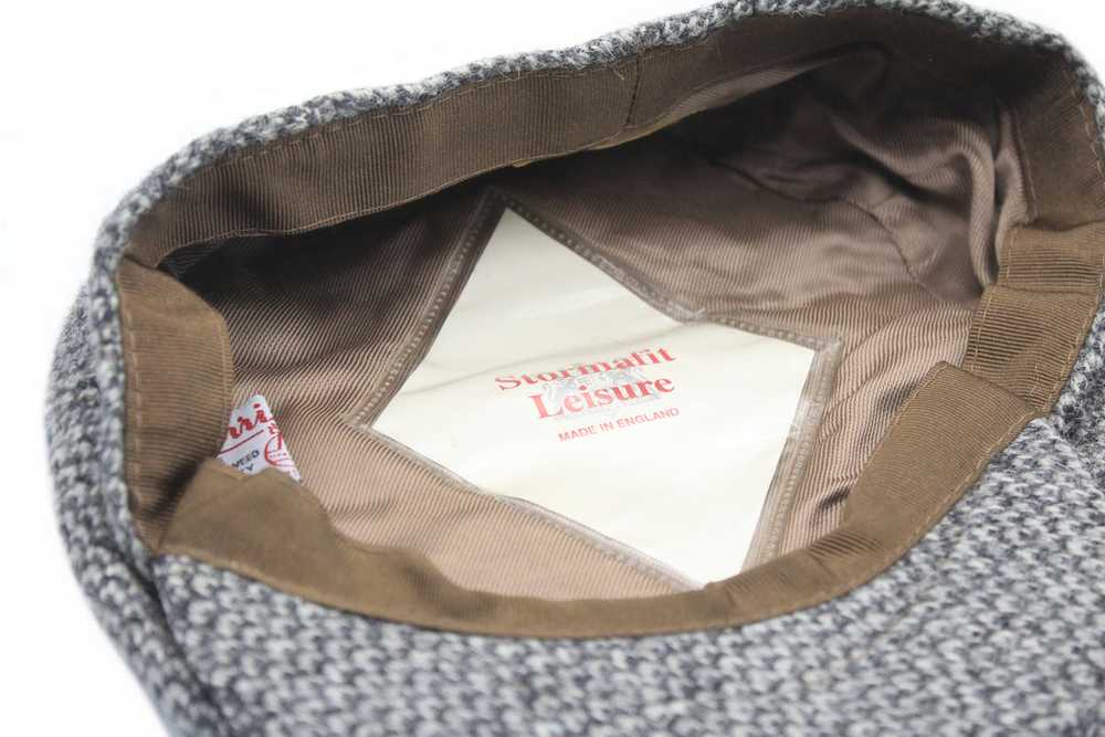 Vintage Harris Tweed Newsboy Cap - image 5