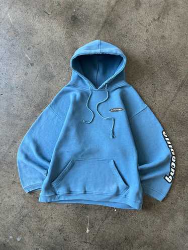 1990s Billabong Faded Blue Hoodie