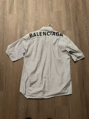 Balenciaga Balenciaga Back Logo Shirt