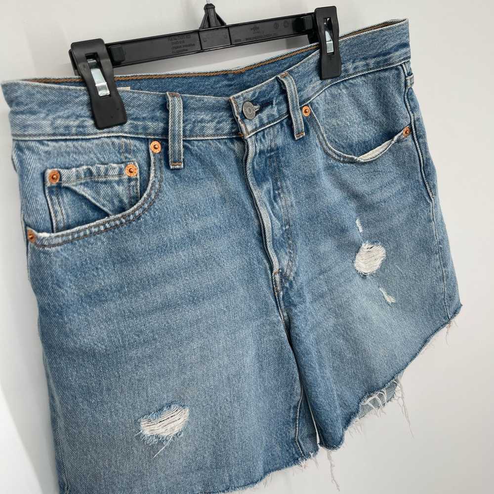 Levi's Levi’s 501 Premium Cut Off Shorts Size 27 … - image 2