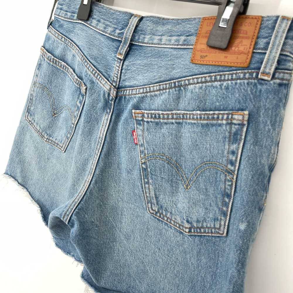 Levi's Levi’s 501 Premium Cut Off Shorts Size 27 … - image 6