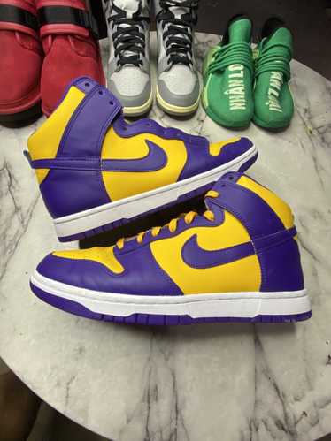 Nike Dunk high lakers