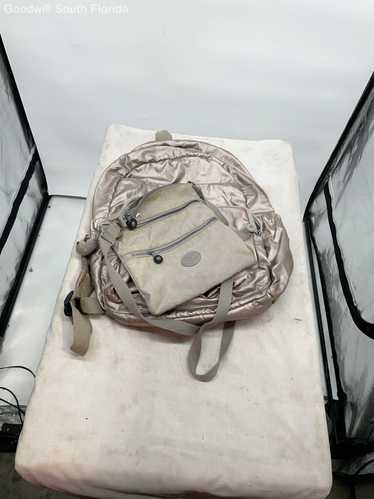2 Kipling Designer Bags Womens Backpack & Crossbod