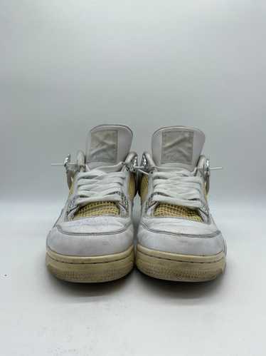 Nike Air Jordan 4 White Athletic Shoe Men 11.5