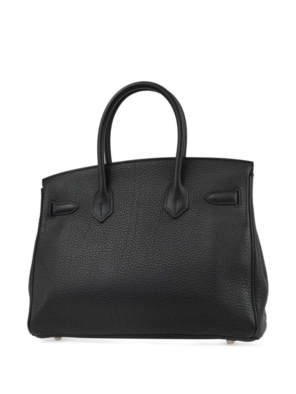 Hermès Pre-Owned 2010 Birkin 30 handbag - Black - image 2