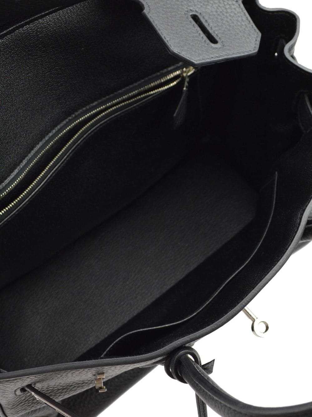 Hermès Pre-Owned 2010 Birkin 30 handbag - Black - image 4