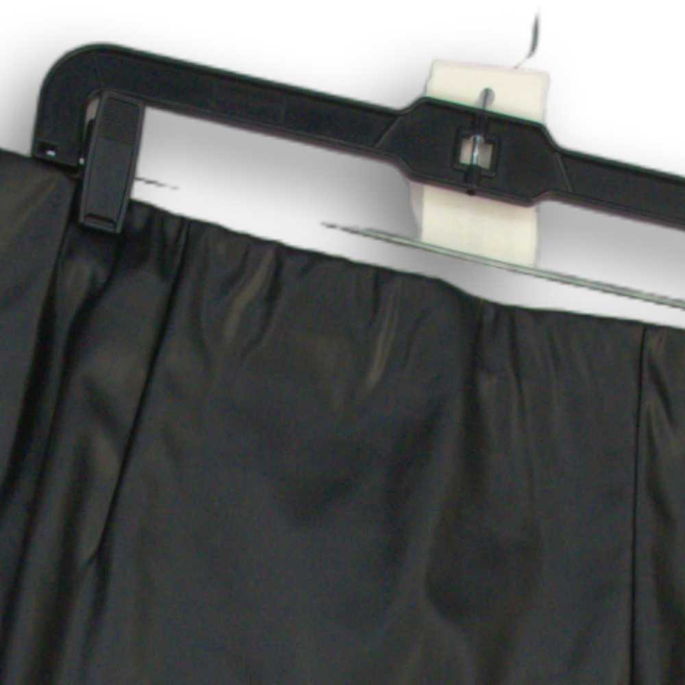 Asos Womens Mini Skirt Elastic Waist Flat Front P… - image 3