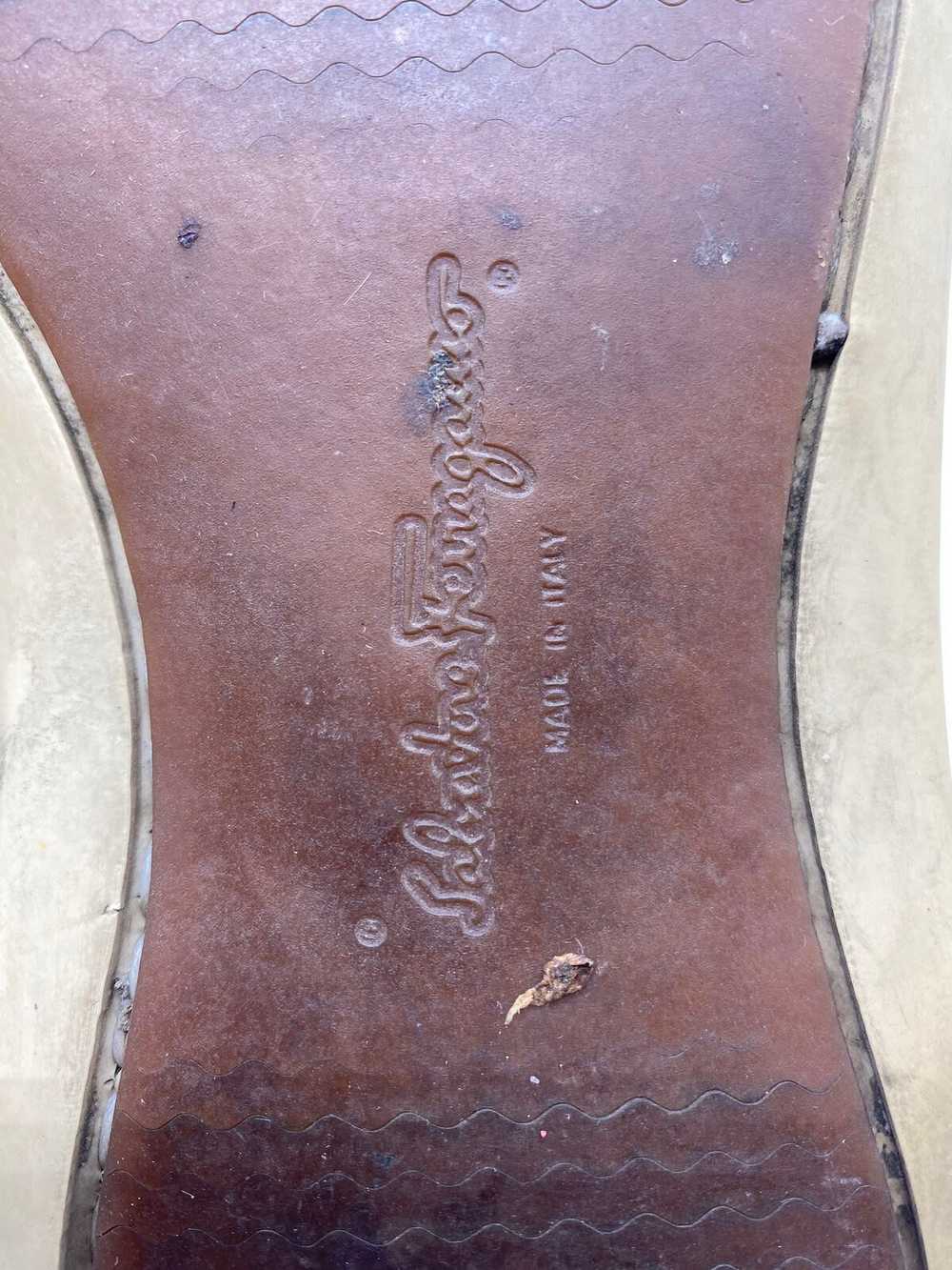 Salvatore Ferragamo Leather Moccasins Slip On M 12 - image 8