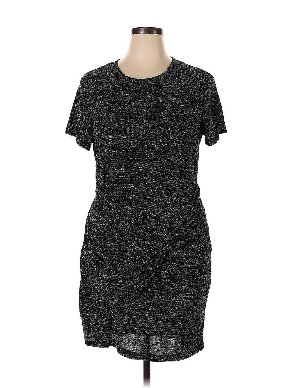 Maurices Women Gray Casual Dress XL - image 1
