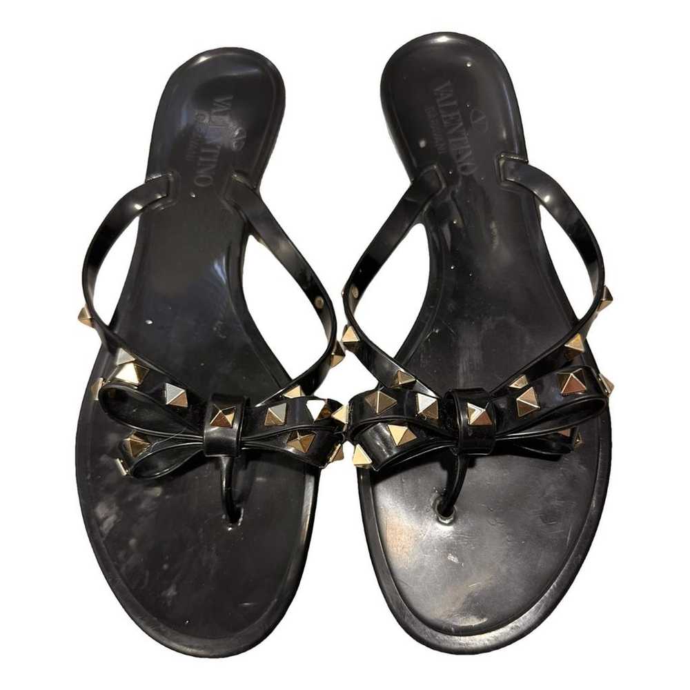 Valentino Garavani Rockstud leather sandal - image 1