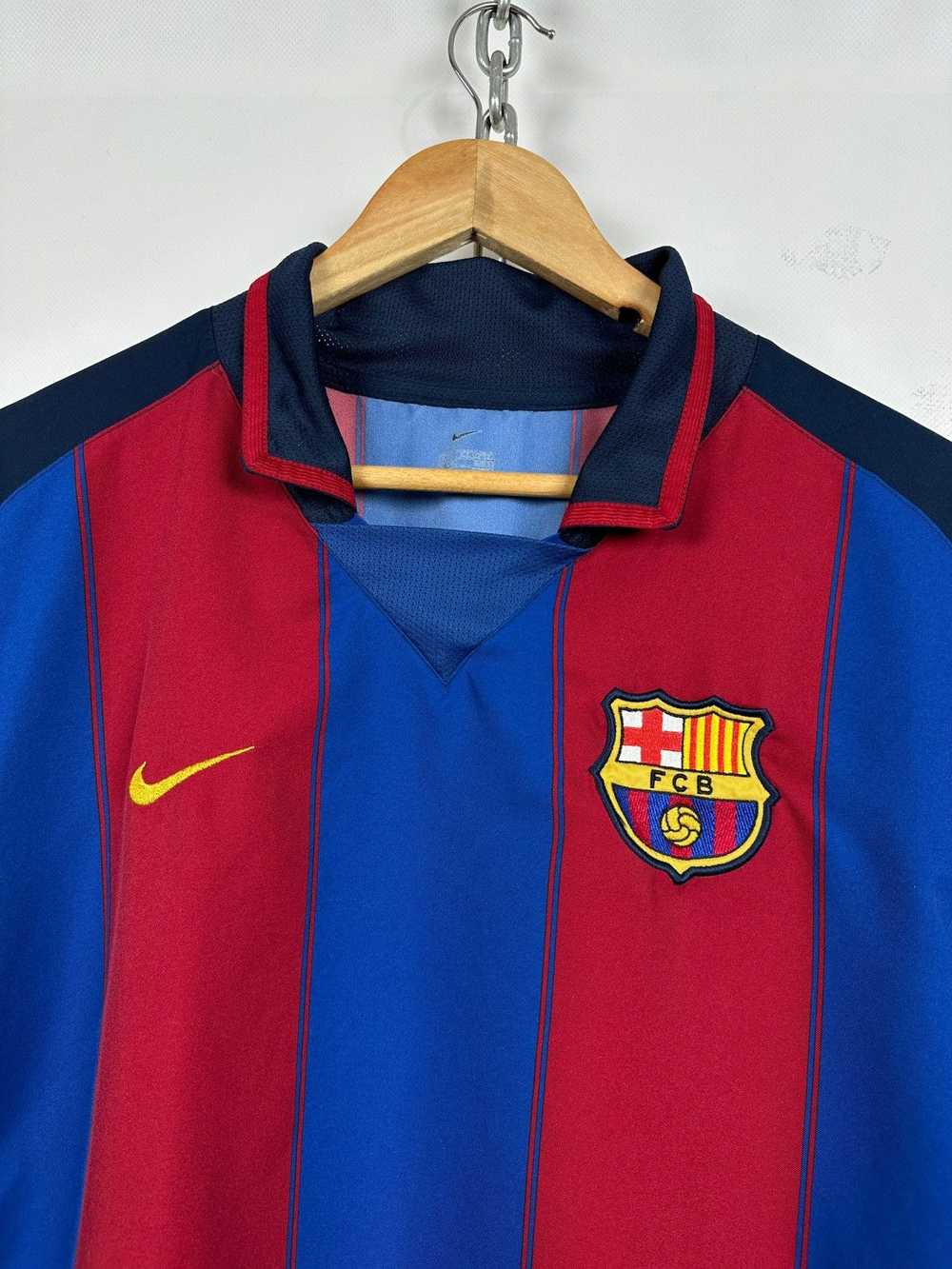 Nike × Soccer Jersey × Vintage 2003/04 Nike Barce… - image 6