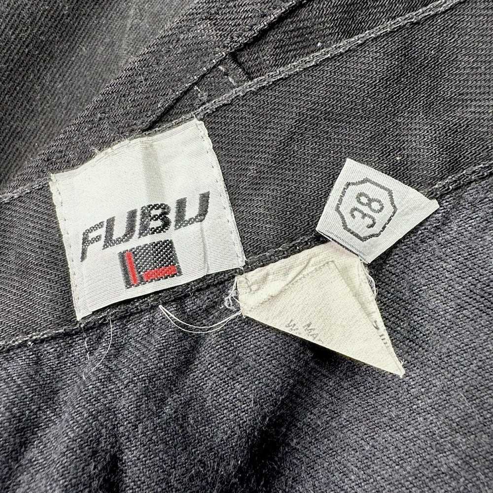 Fubu × Streetwear × Vintage Vintage Y2K FUBU Blac… - image 6