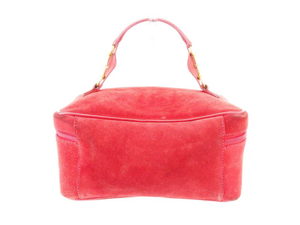 Gucci Handbag Back Vanity Bag Horsebit Red Gold S… - image 2