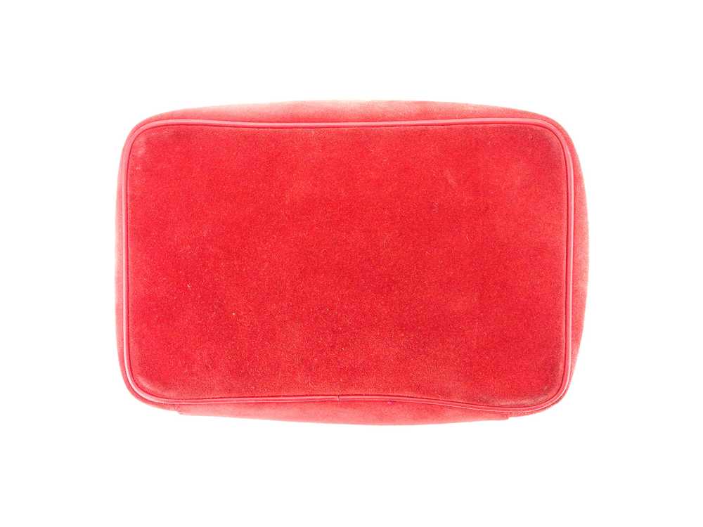 Gucci Handbag Back Vanity Bag Horsebit Red Gold S… - image 3
