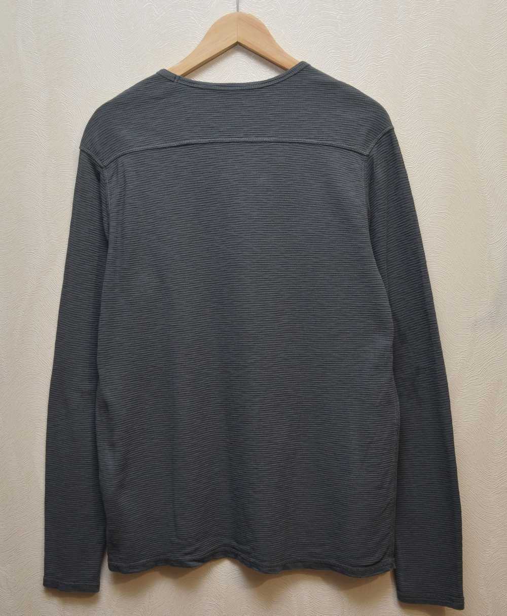 Allsaints × Luxury All Saint Clash LS Grey Crew N… - image 4