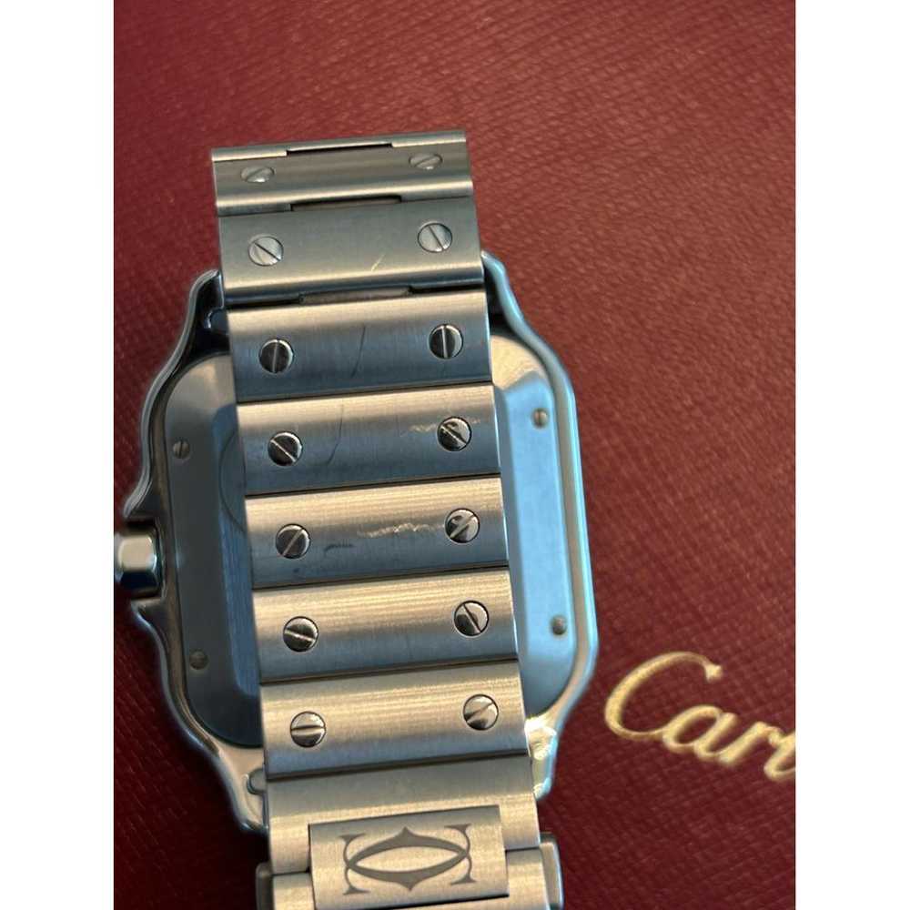 Cartier Santos 100 watch - image 3