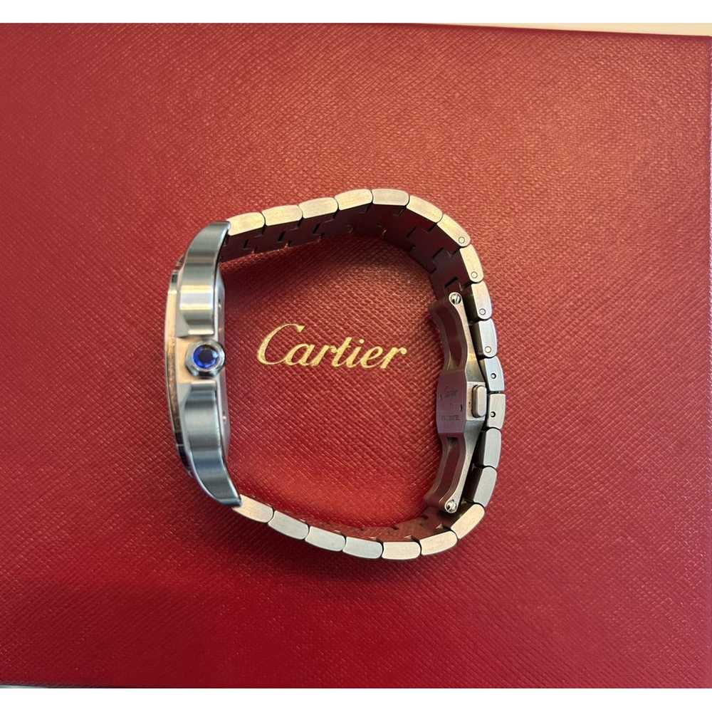 Cartier Santos 100 watch - image 5