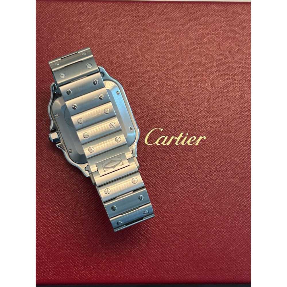 Cartier Santos 100 watch - image 7