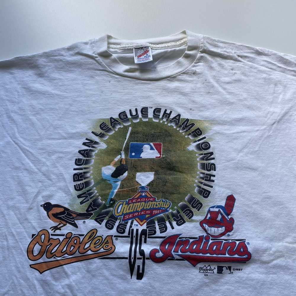 MLB × Vintage Vintage 90s Baltimore Orioles Vs Cl… - image 2