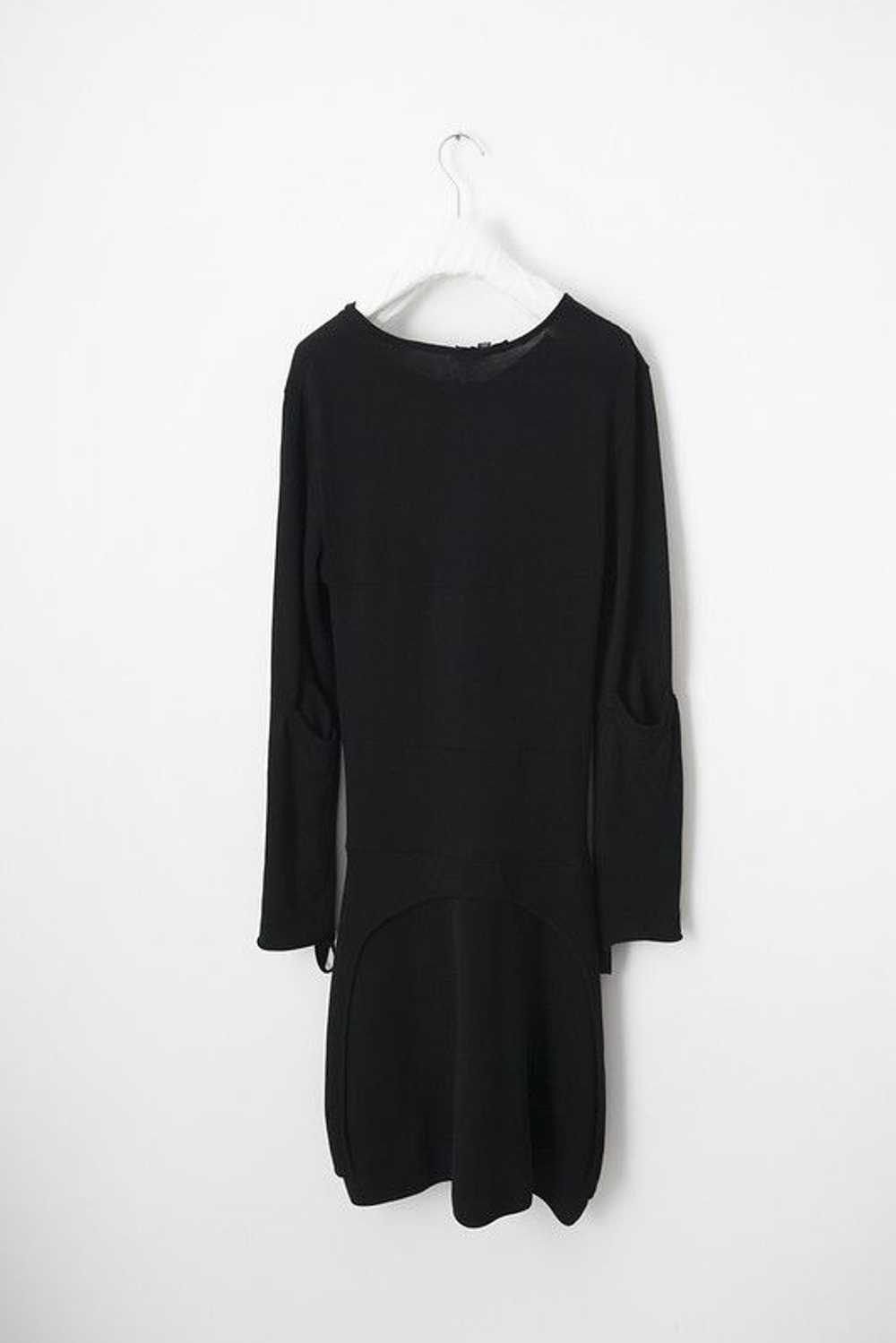 Helmut Lang AW03 black cut-out bondage dress - image 3