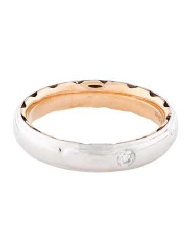 Ring 18K Rose Gold & 18K White Gold - image 1