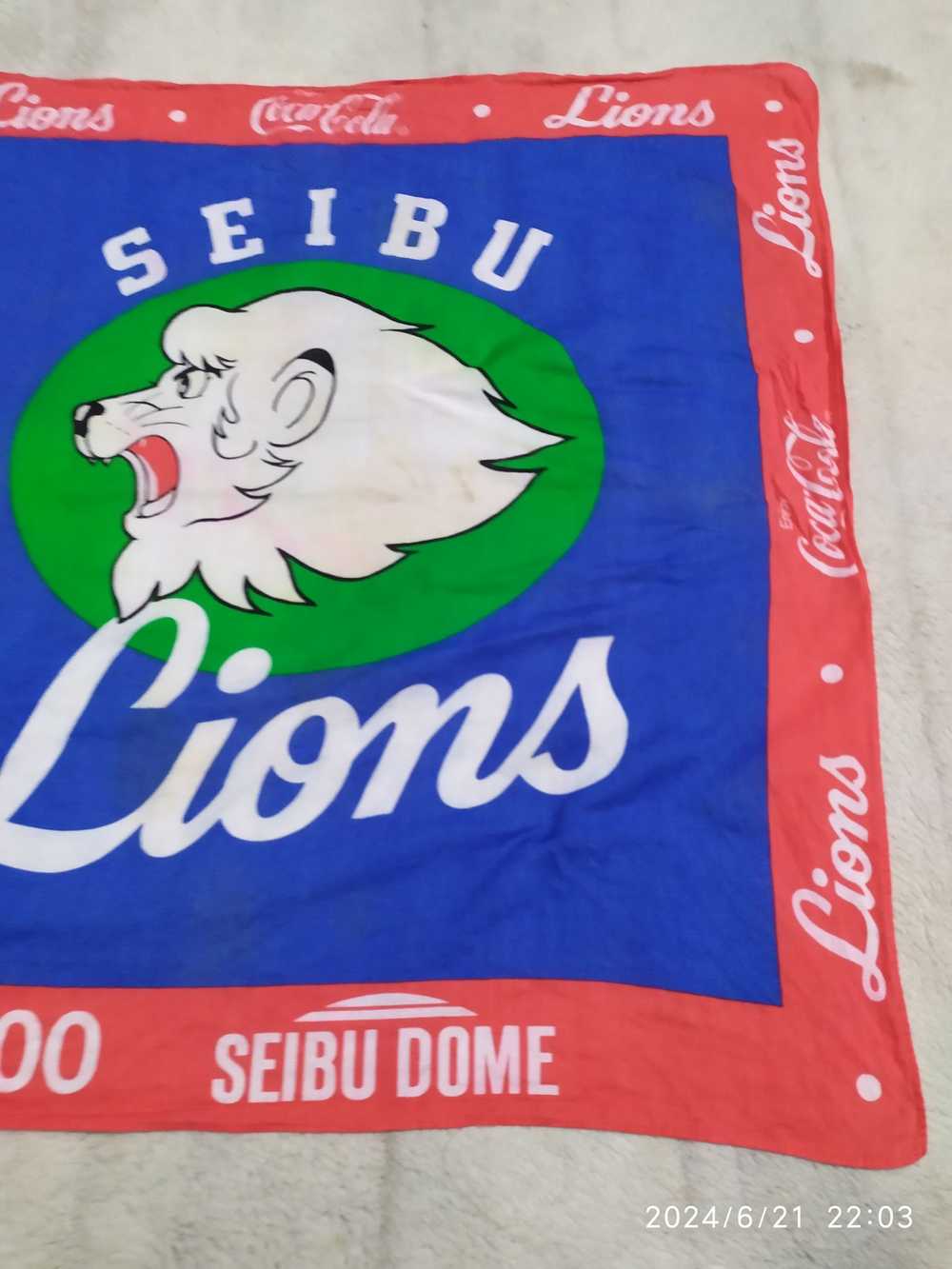 Coca Cola × MLB × Vintage Vintage SEIBU LIONS Coc… - image 2