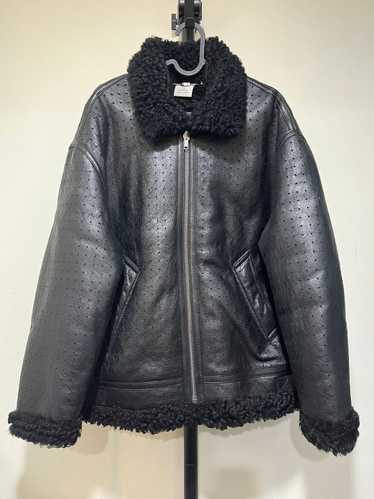 Vetements VETEMENTS Leather Shearling Jacket