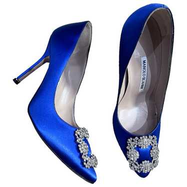 Manolo Blahnik Cloth heels