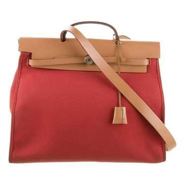 Hermès Herbag cloth handbag