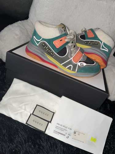 Gucci Gucci Ultrapace Mid “Green Teal” Sneakers