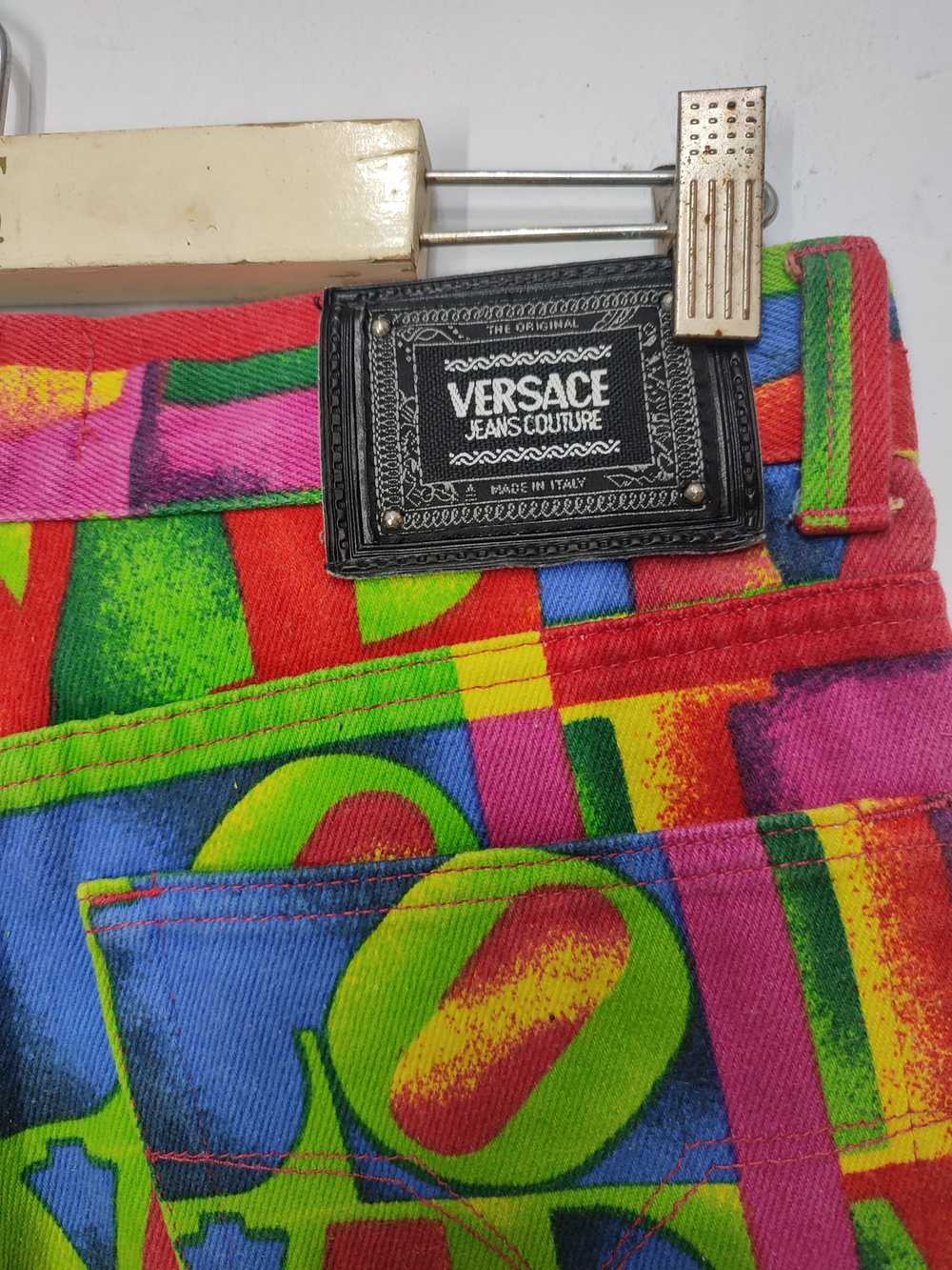 絵画 VERSACE JEANS COUTURE VINTAGE Vintage Versace Jeans Couture 1980s Manhattan New York Jeans