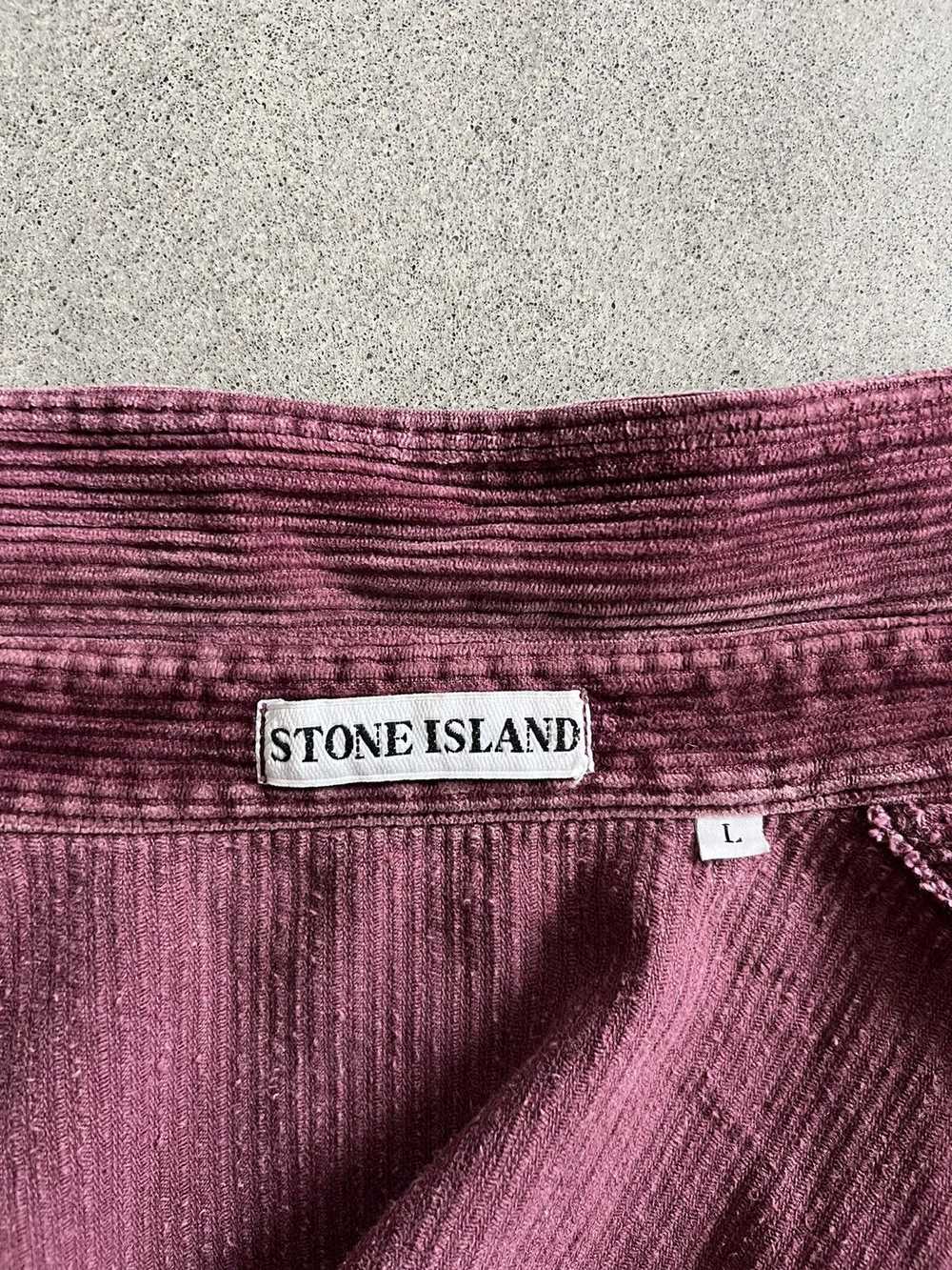 Stone Island Stone island 80s jumbo corduroy shirt - image 6