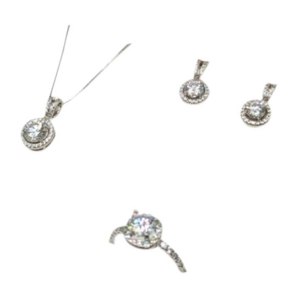 Non Signé / Unsigned Silver jewellery set - image 1